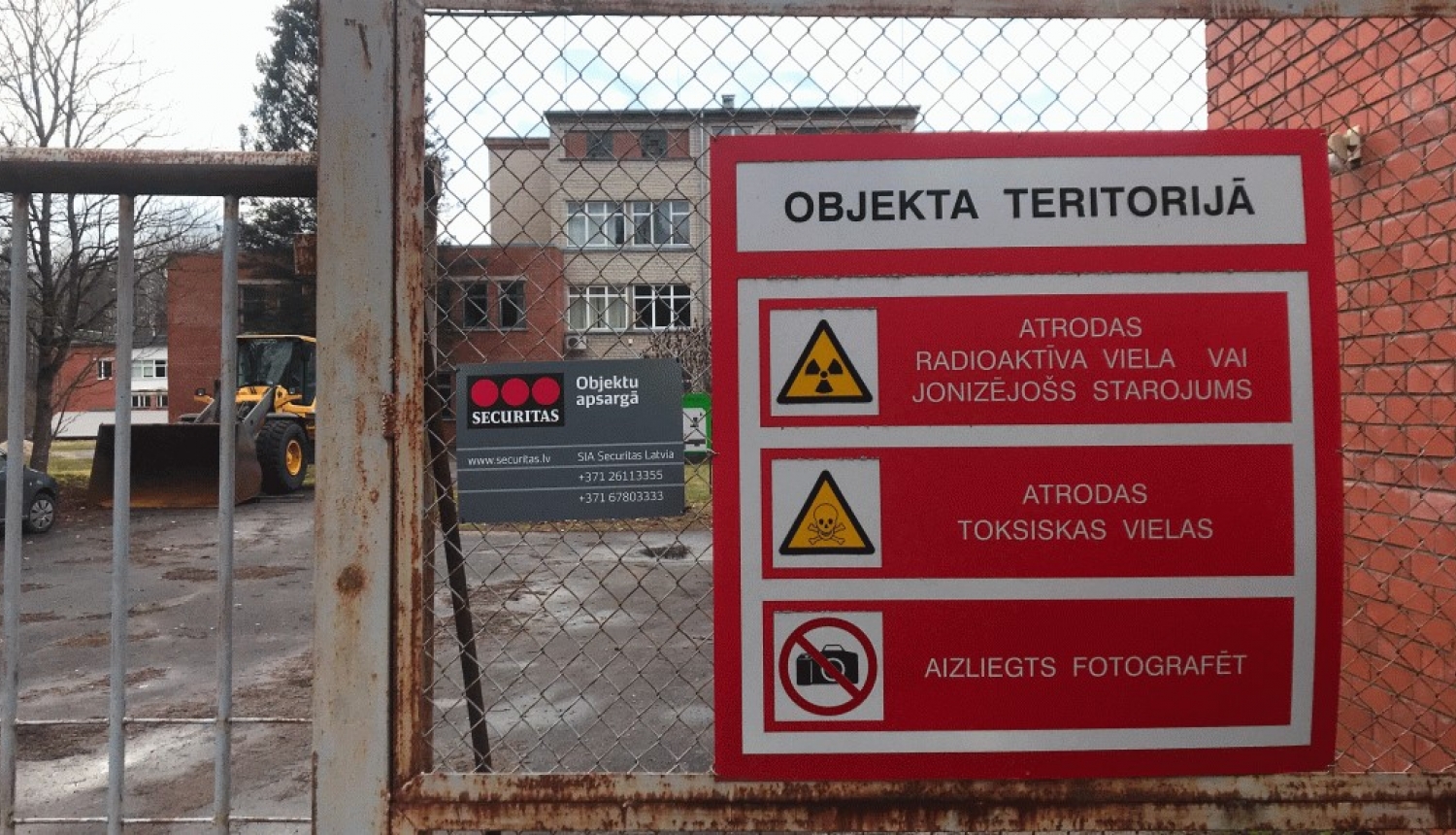 Salaspils kodolreaktora teritorija
